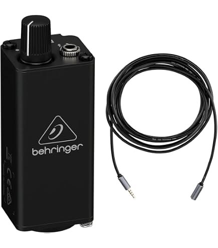 Amazon.com: Behringer PM1 Personal in-Ear Monitor Belt-Pack